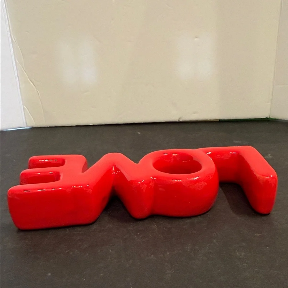 LOVE Sign Figurine table decor Valentines Day decor - Picture 4 of 8